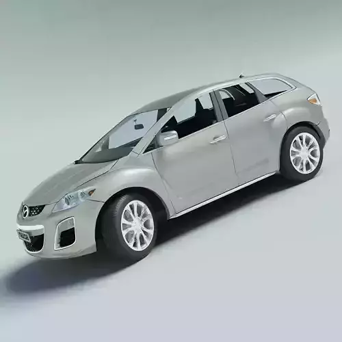 Mazda CX-7 2010 Low-poly 3D model