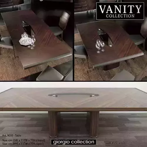 GIORGIO COLLECTION Vanity Art 9000 Table 3D model