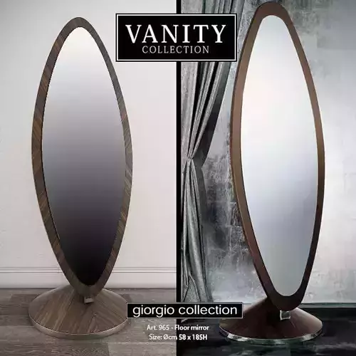 GIORGIO COLLECTION Vanity Art 965 Floor mirror