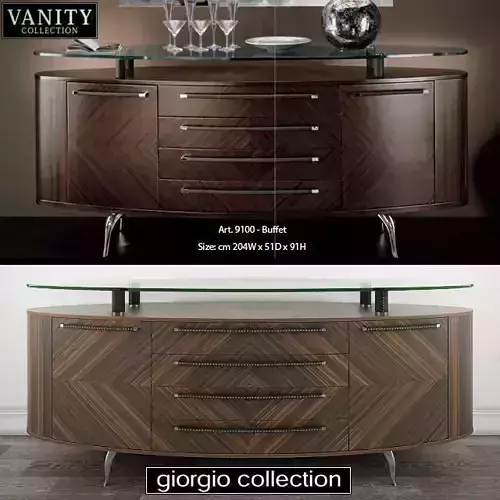 GIORGIO COLLECTION Vanity Art 9100 Buffet
