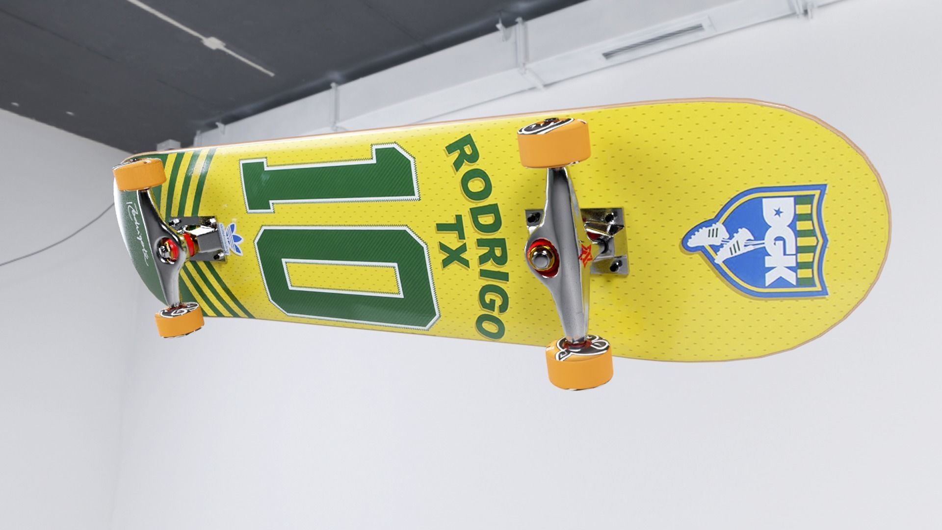 skateboard Low-poly 3D model_4