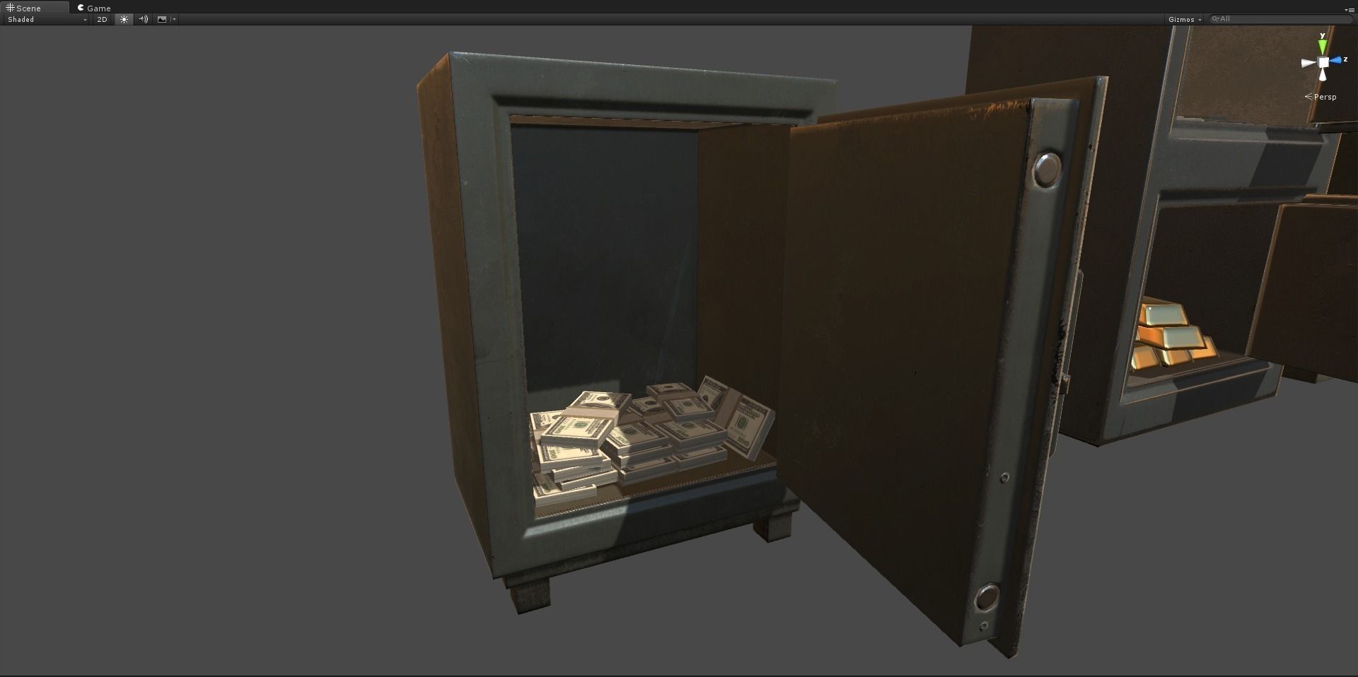 Lockers Pack vol1 Low-poly 3D model_12