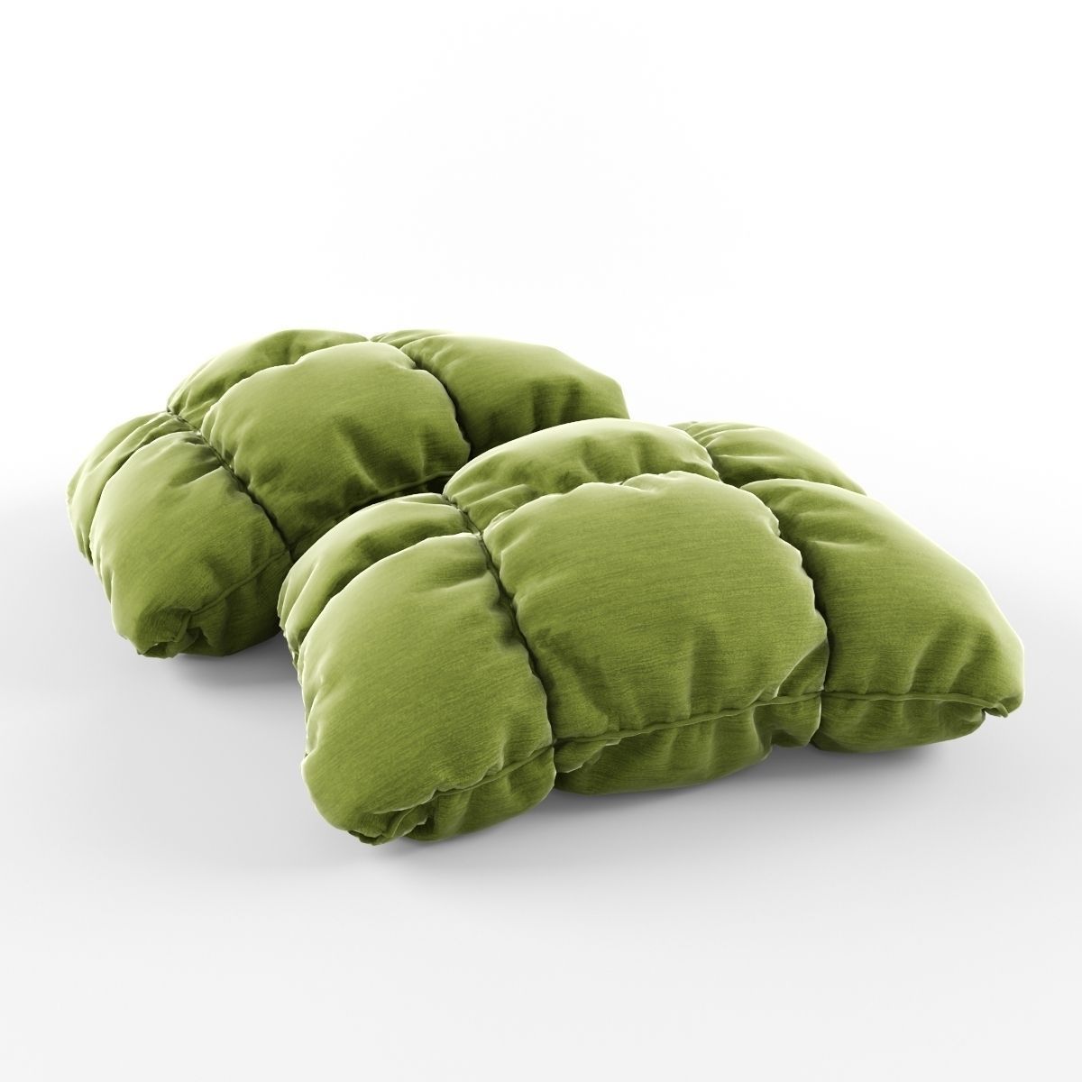 Poufs pillow 3D model_4