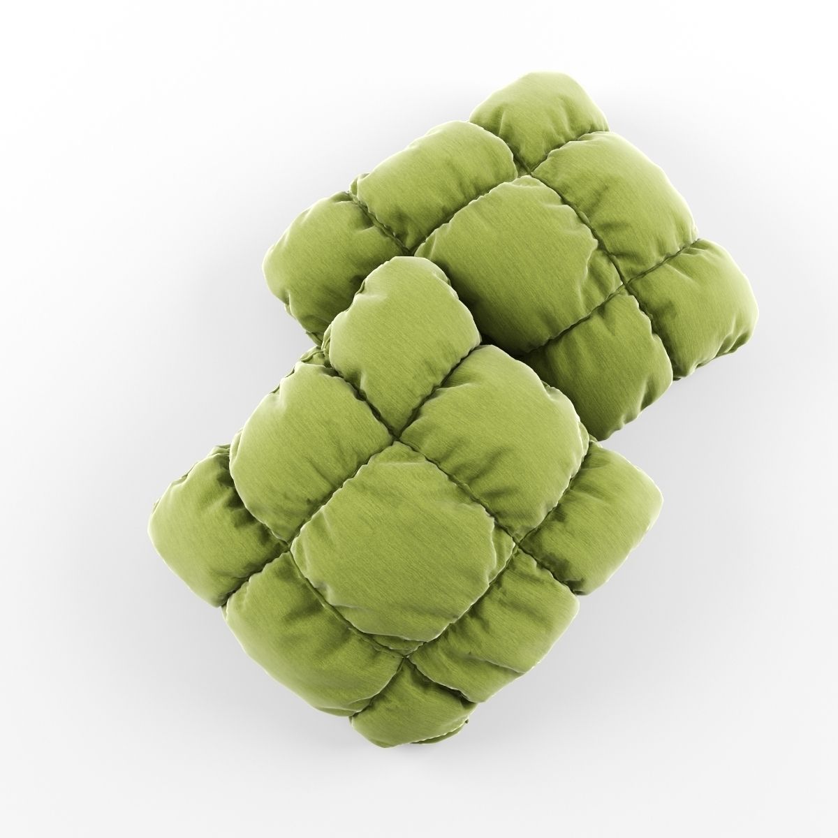 Poufs pillow 3D model_1