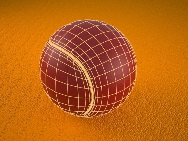 Free TennisBall for 3D Print Free 3D print model_2
