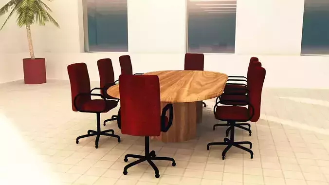 Boardroom Table and Chairs