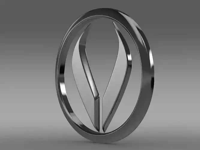 Alpheon logo 3D model