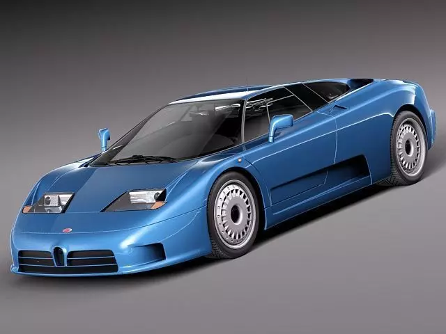 Bugatti EB110 1991 1995 3D model_0