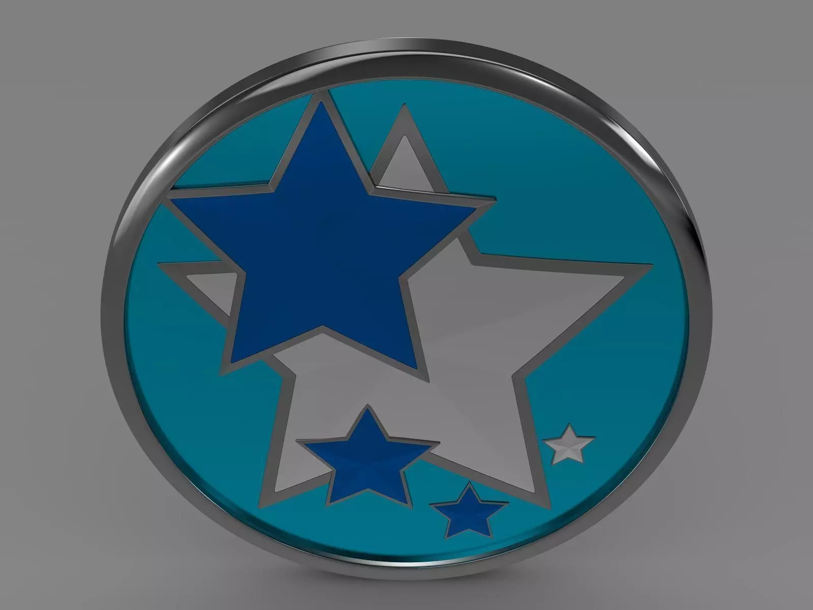 Venucia logo 3D model_0