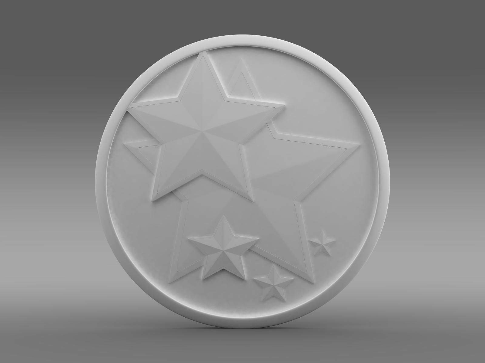 Venucia logo 3D model_8