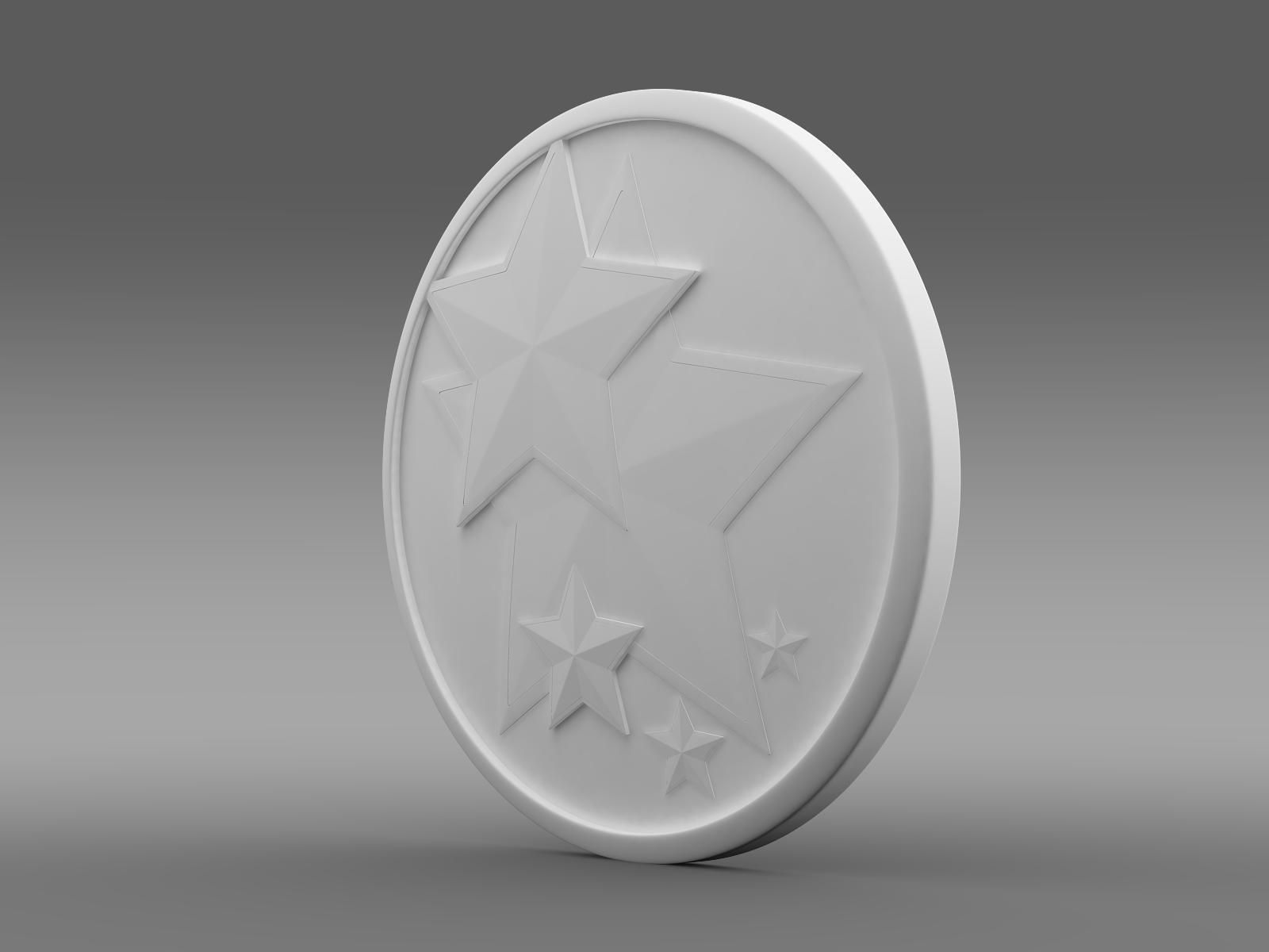 Venucia logo 3D model_6