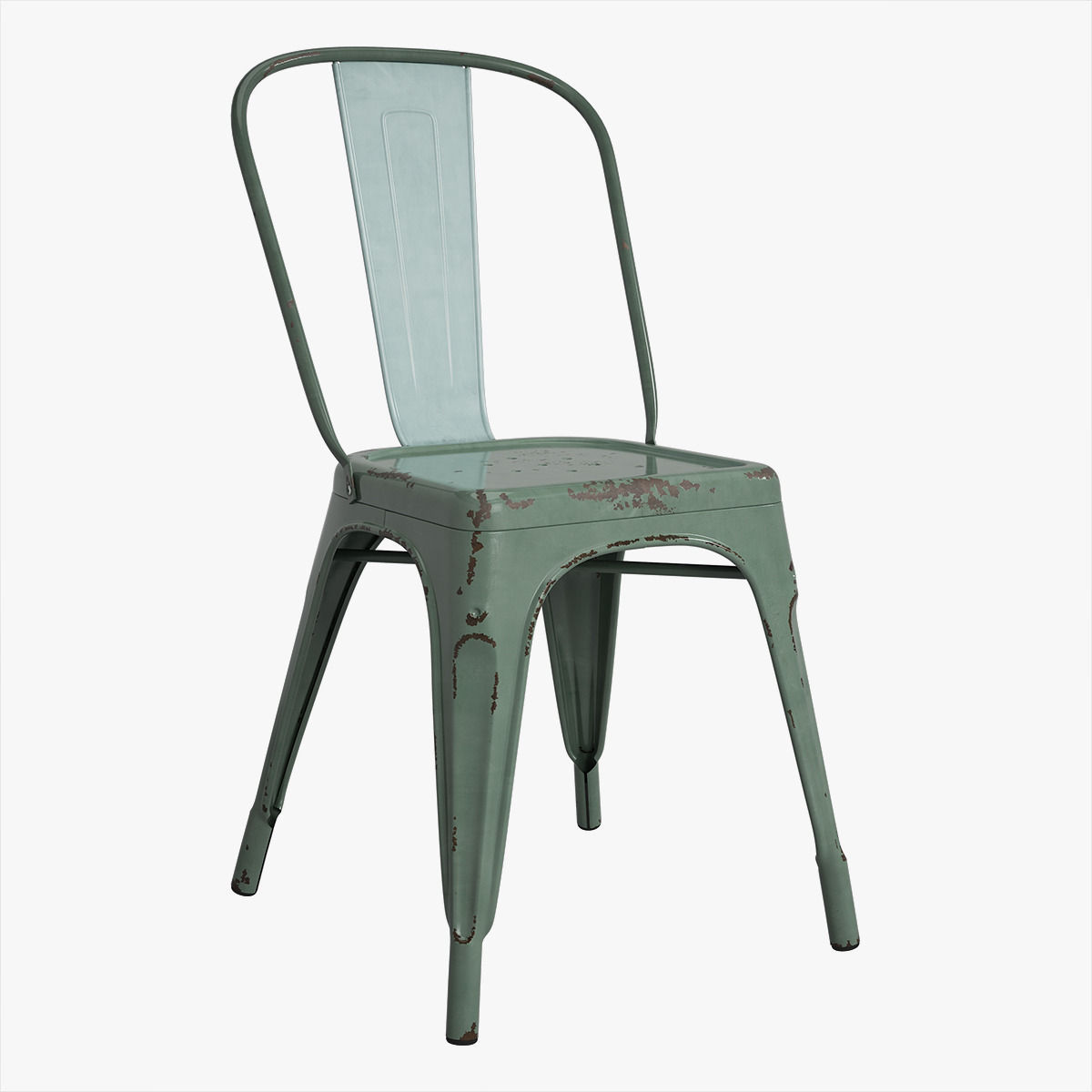Rusty Tolix A Chair 3D model_3