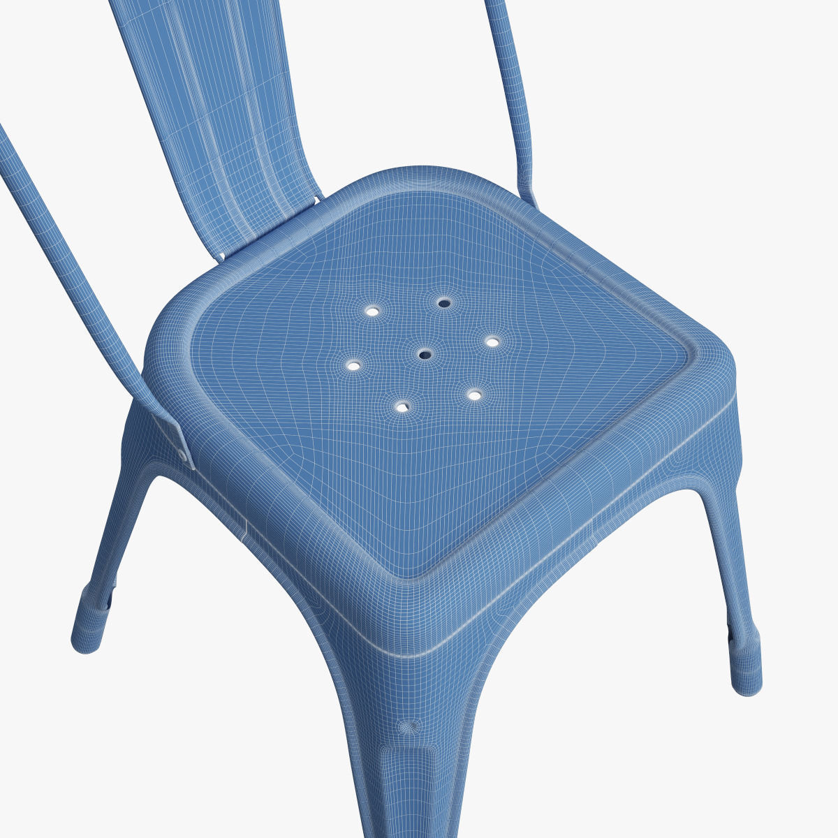 Rusty Tolix A Chair 3D model_10