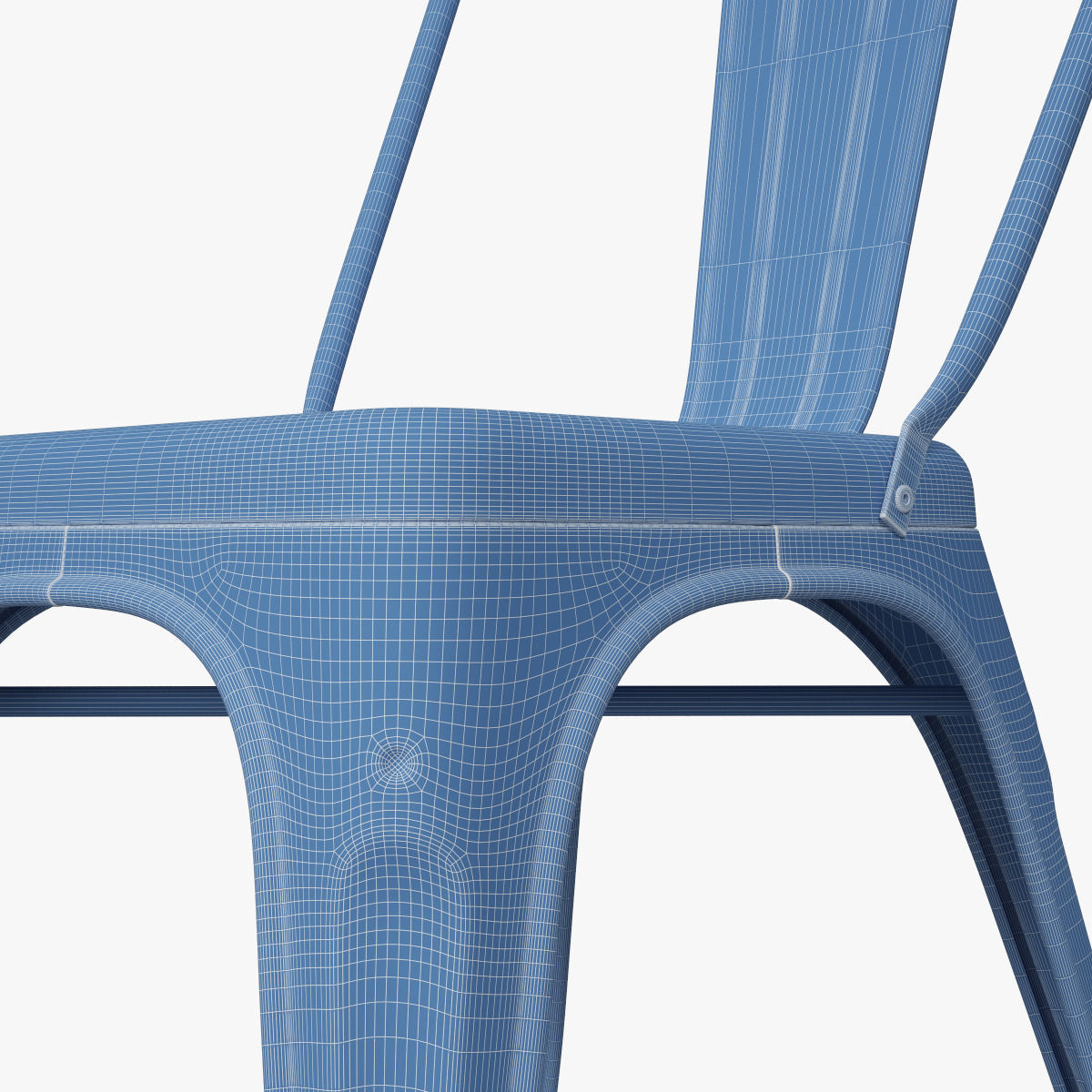 Rusty Tolix A Chair 3D model_11