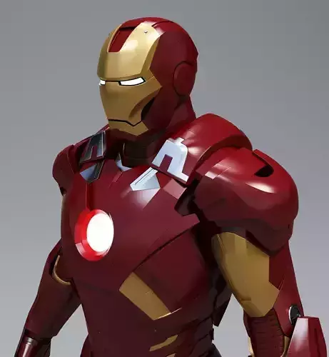 Iron Man Mark 7 3D model