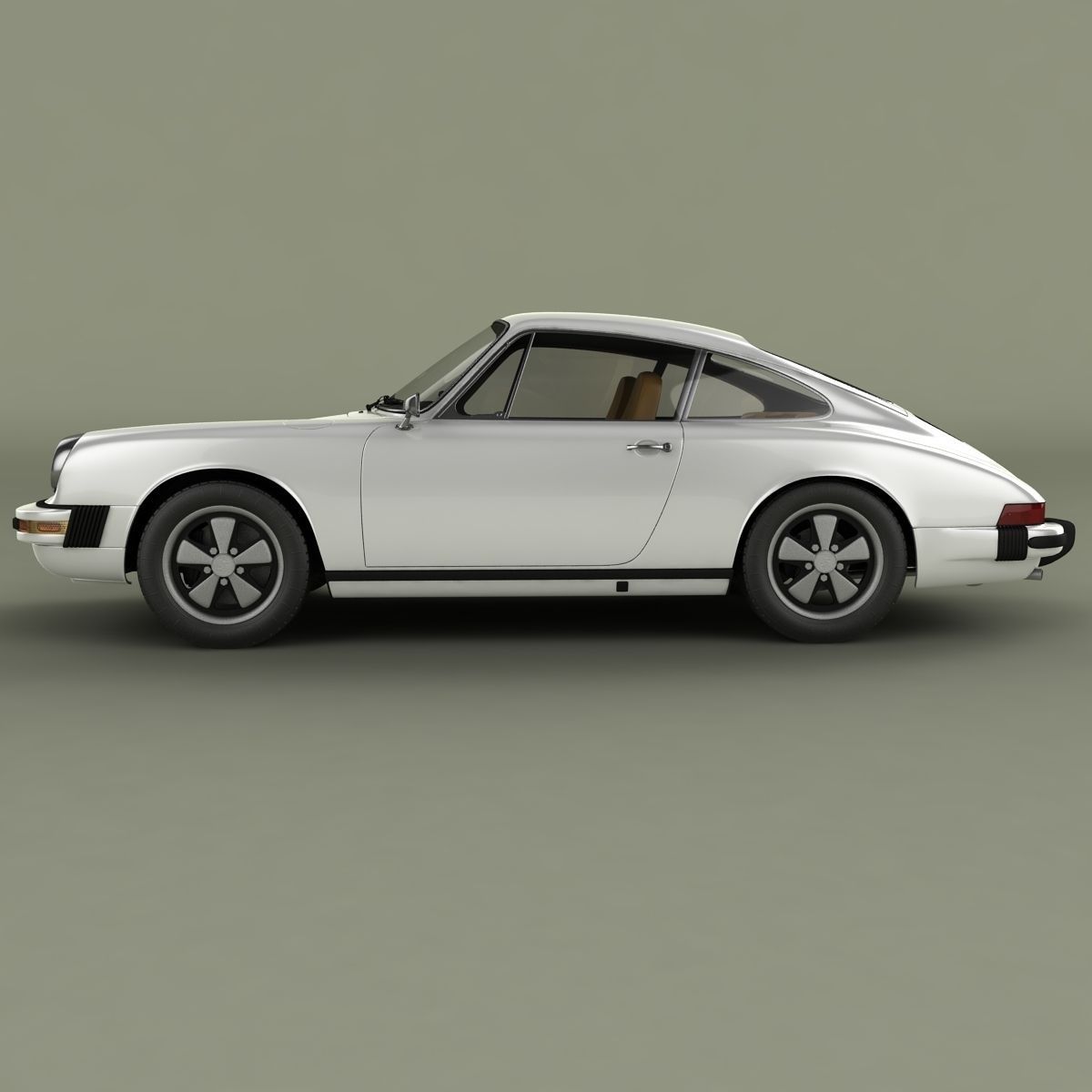 Porsche 911 1974 3D model_1