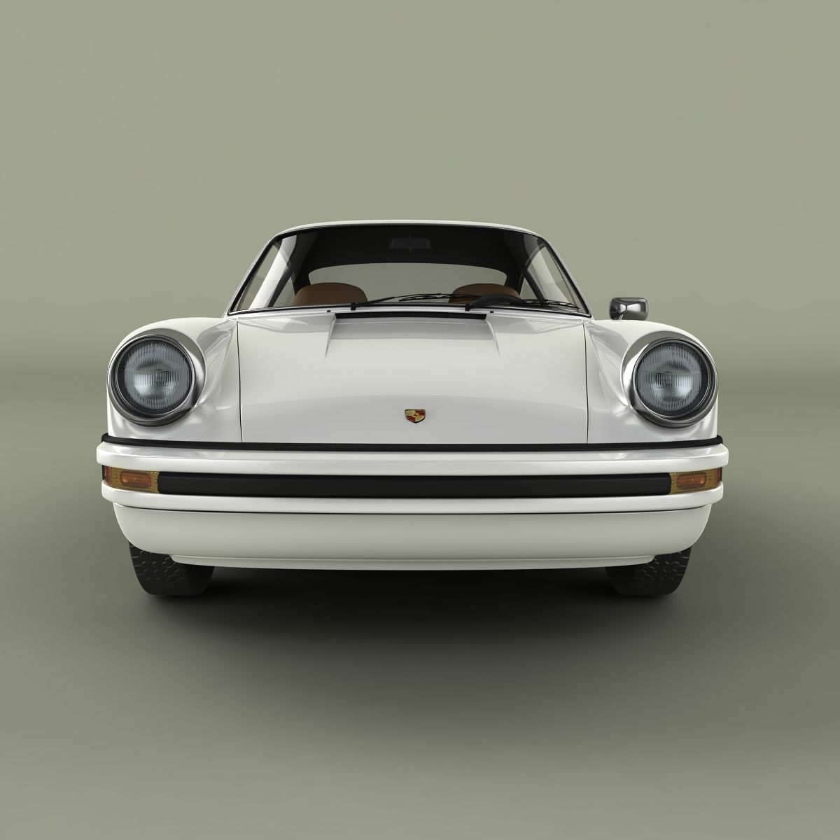 Porsche 911 1974 3D model_4