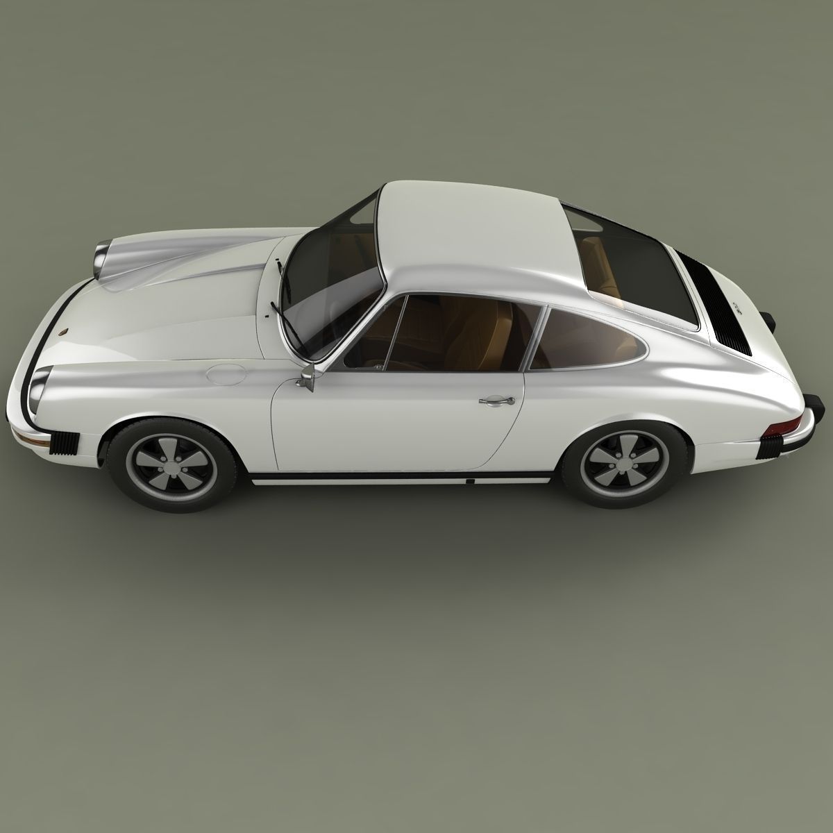 Porsche 911 1974 3D model_6