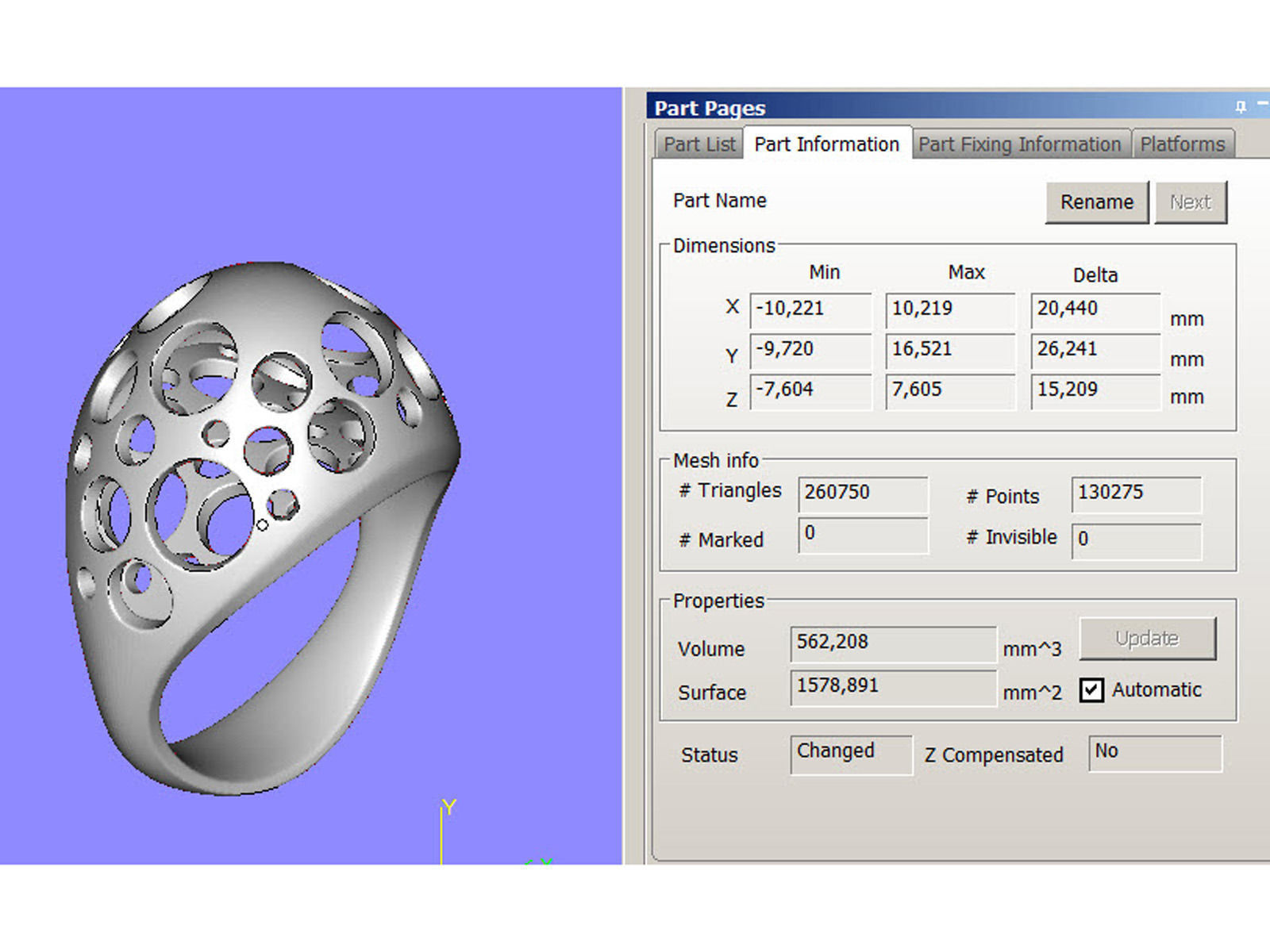 Easter eggs collection ring sets 2-3 hollow 0140 3D print model_10