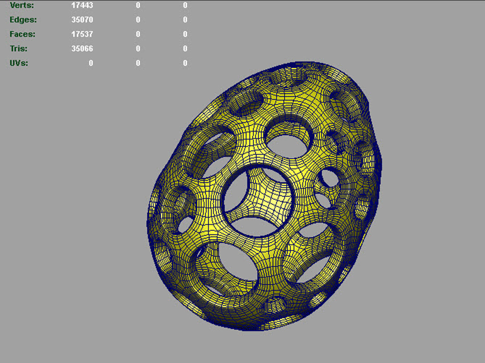 Easter eggs collection set 2 hollow 0140 3D print model_11