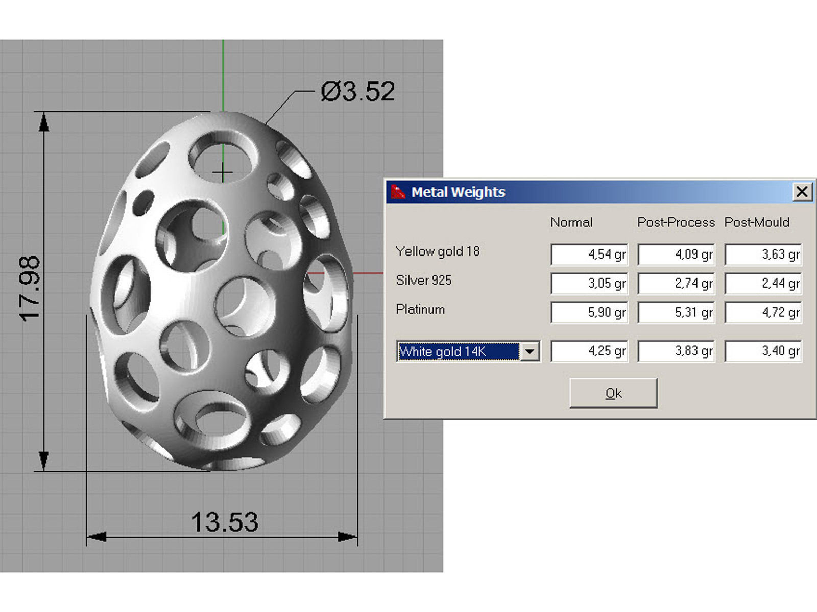 Easter eggs collection set 2 hollow 0140 3D print model_9