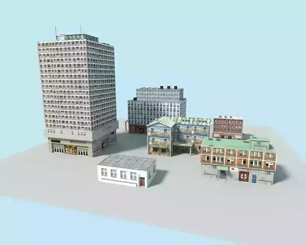 city buildings pack