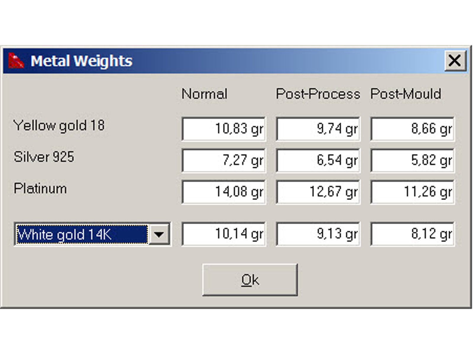 Easter eggs collection set 6 with gems 0140 3D print model_7