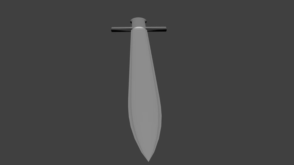 Sword Free 3D model_3