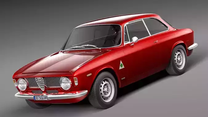 Alfa Romeo Giulia GTA 1965-1969 3D model
