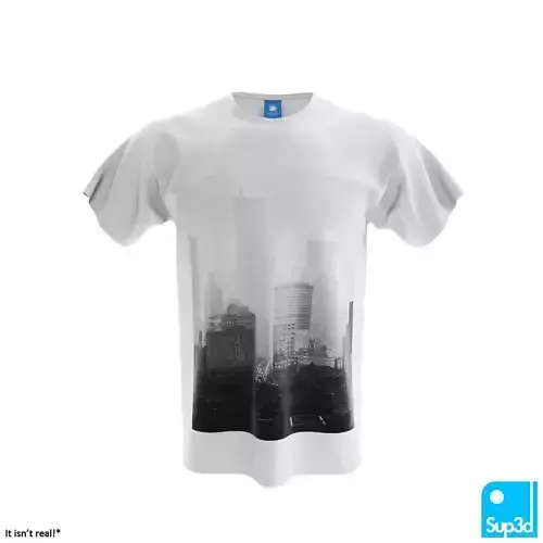 Men T-Shirt 3D model