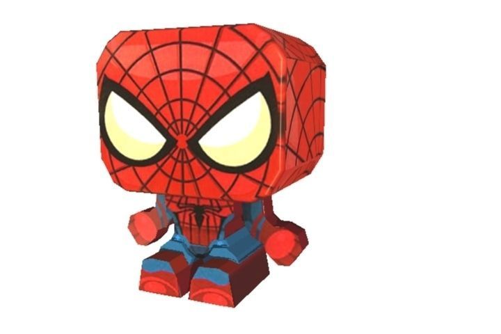 Iron Man 3D Printable Paper Cut Out Template 3D print model_3