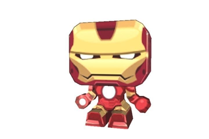 Iron Man 3D Printable Paper Cut Out Template 3D print model_2