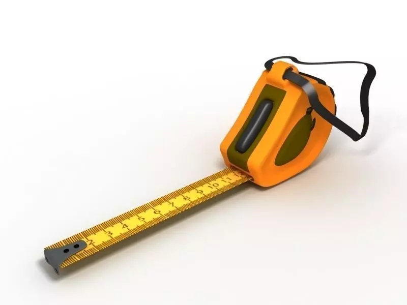 measuring tape Free 3D model_0
