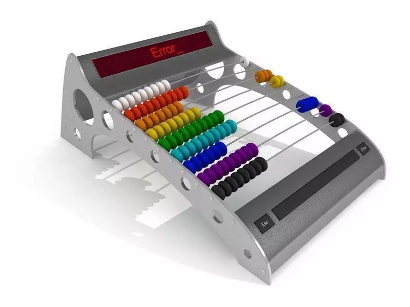 abacus 3D model