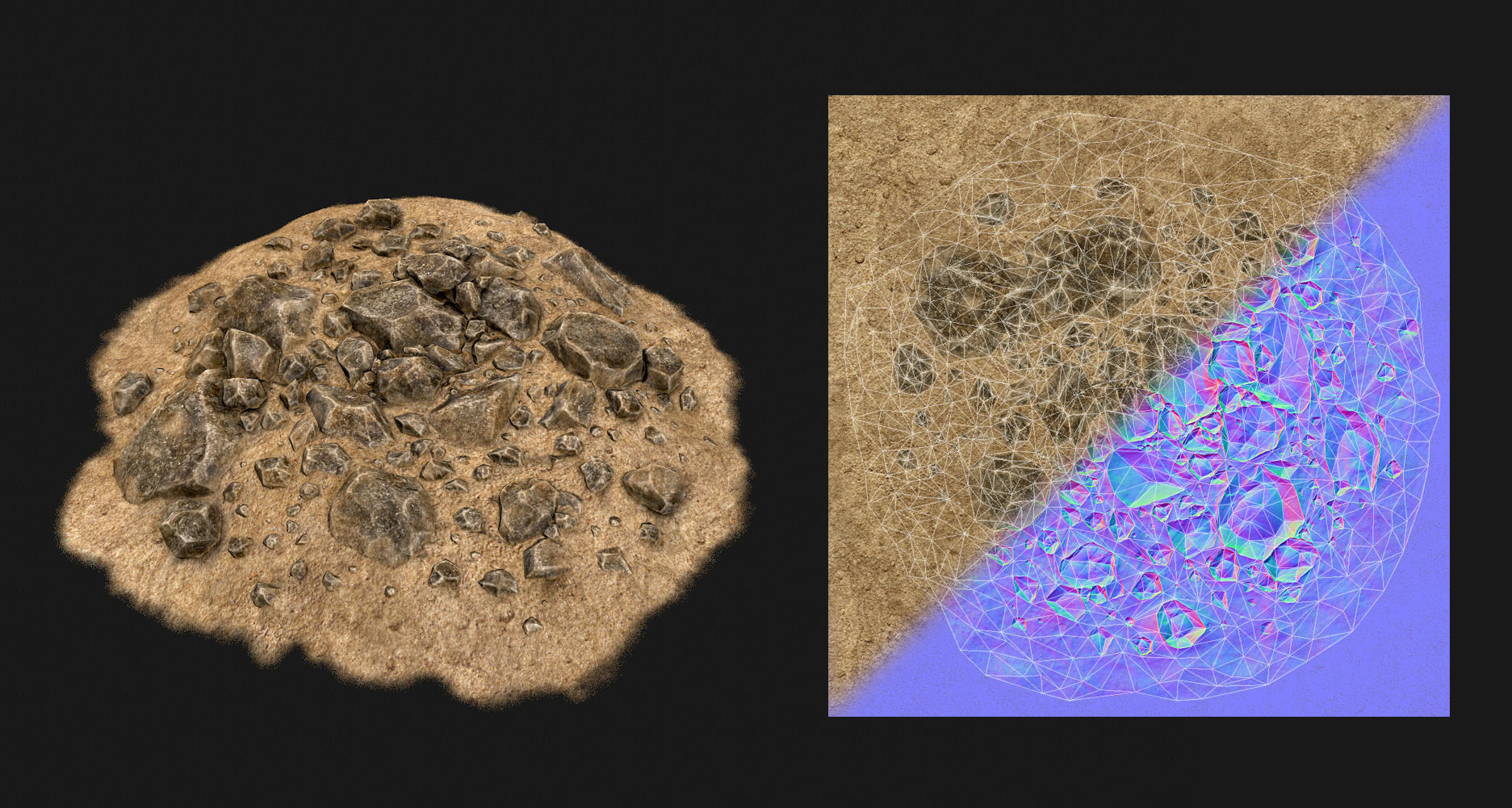 Environment Bundle Low-poly 3D model_4