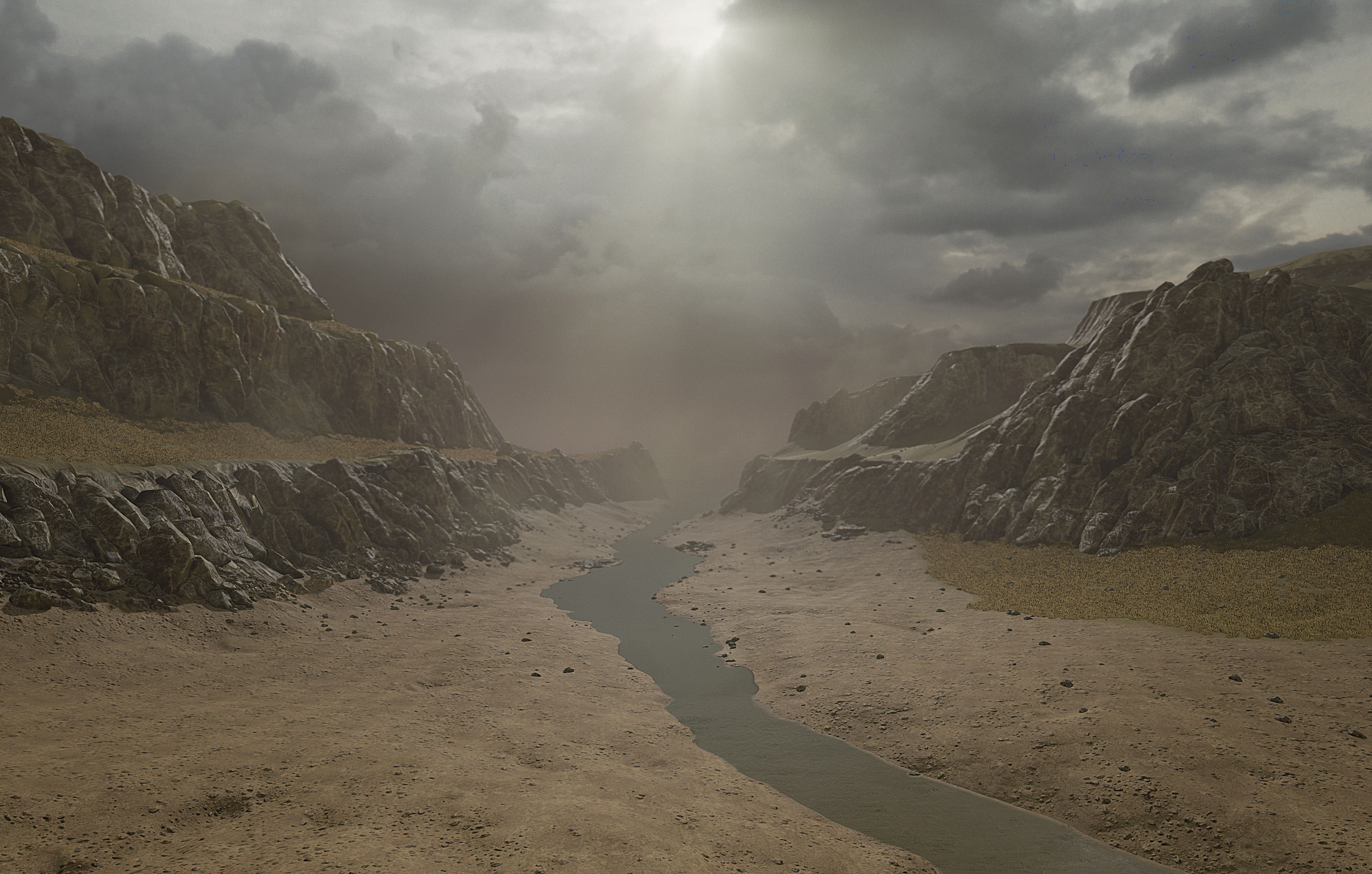 Environment Bundle Low-poly 3D model_1