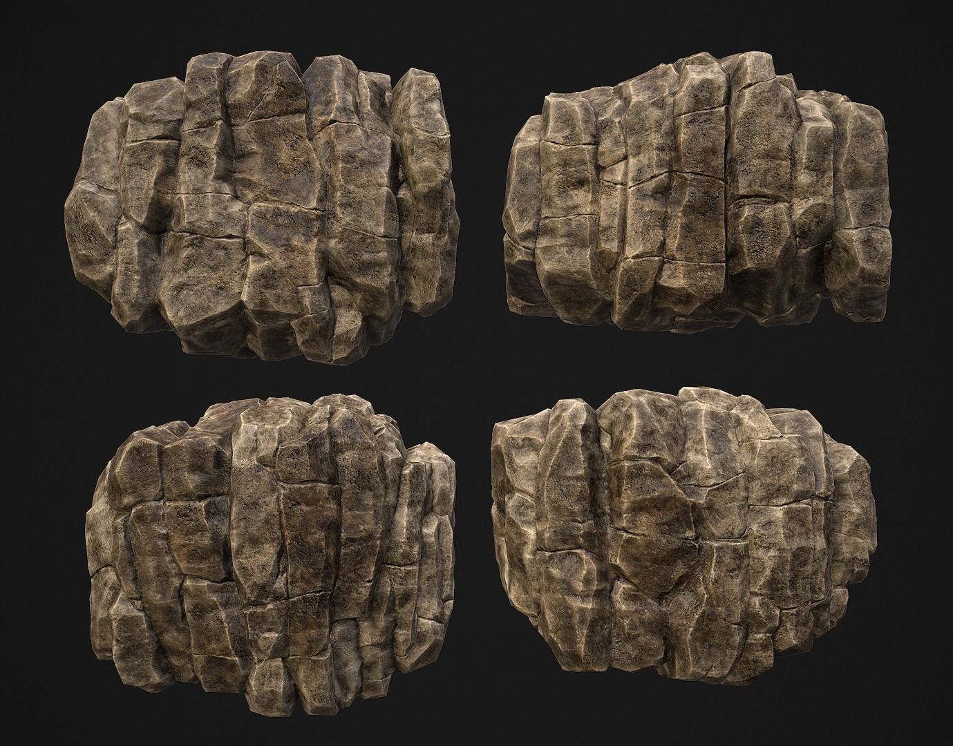 Environment Bundle Low-poly 3D model_2