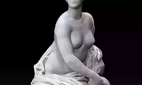 Statue sculpture of nude woman