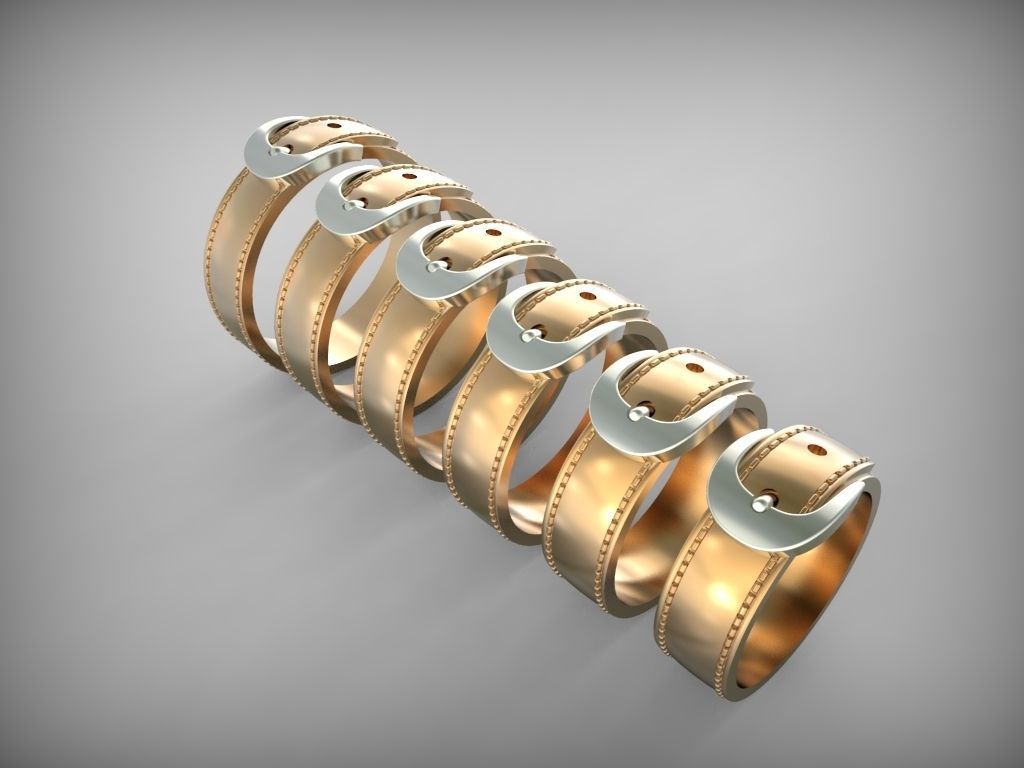 Ring Belt 3D print model_2