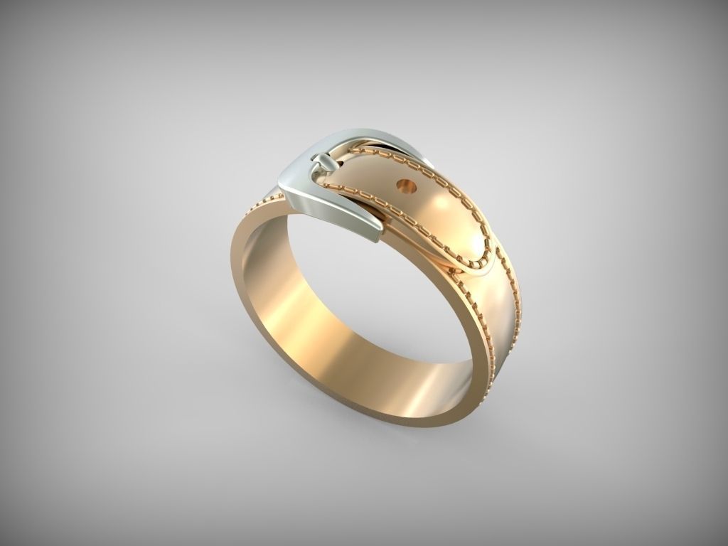 Ring Belt 3D print model_1