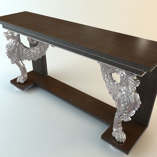 Gryphon Table Console 3D model_8