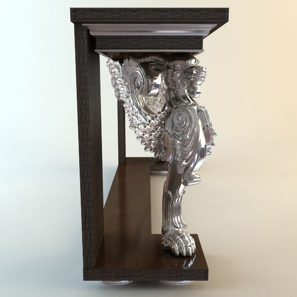 Gryphon Table Console 3D model_3