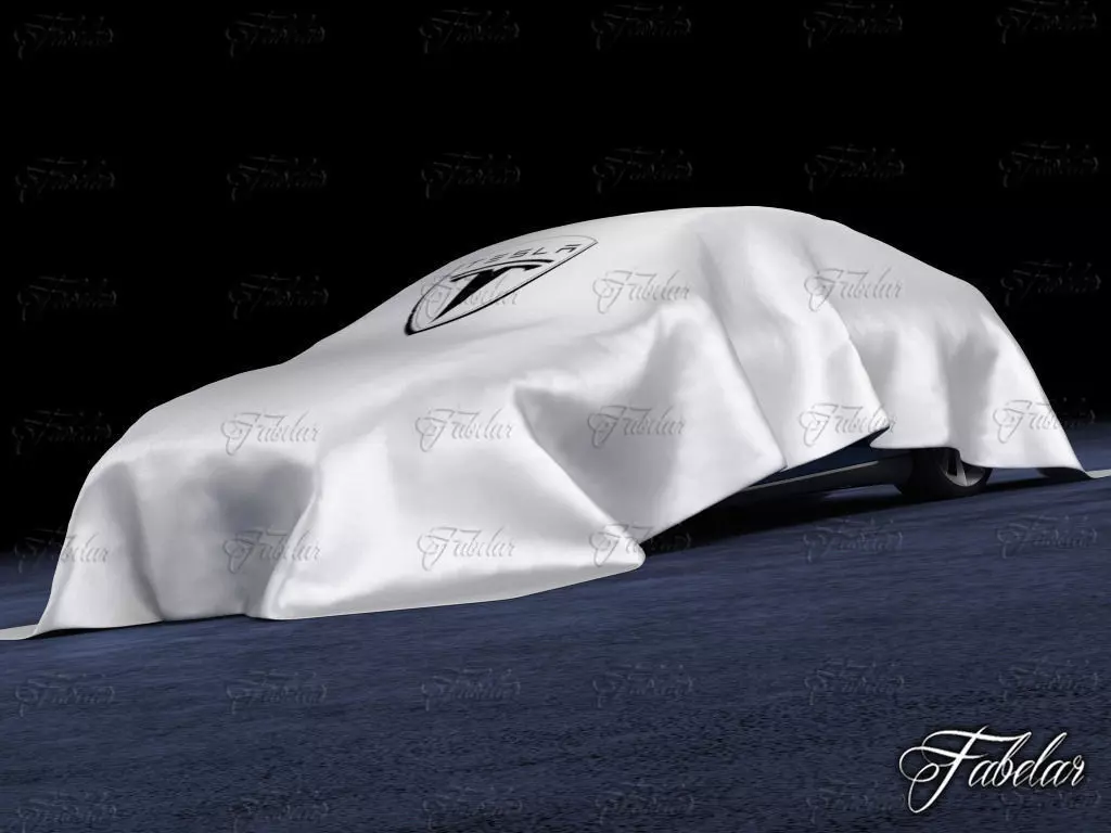 Tesla S 2013 3D model_0