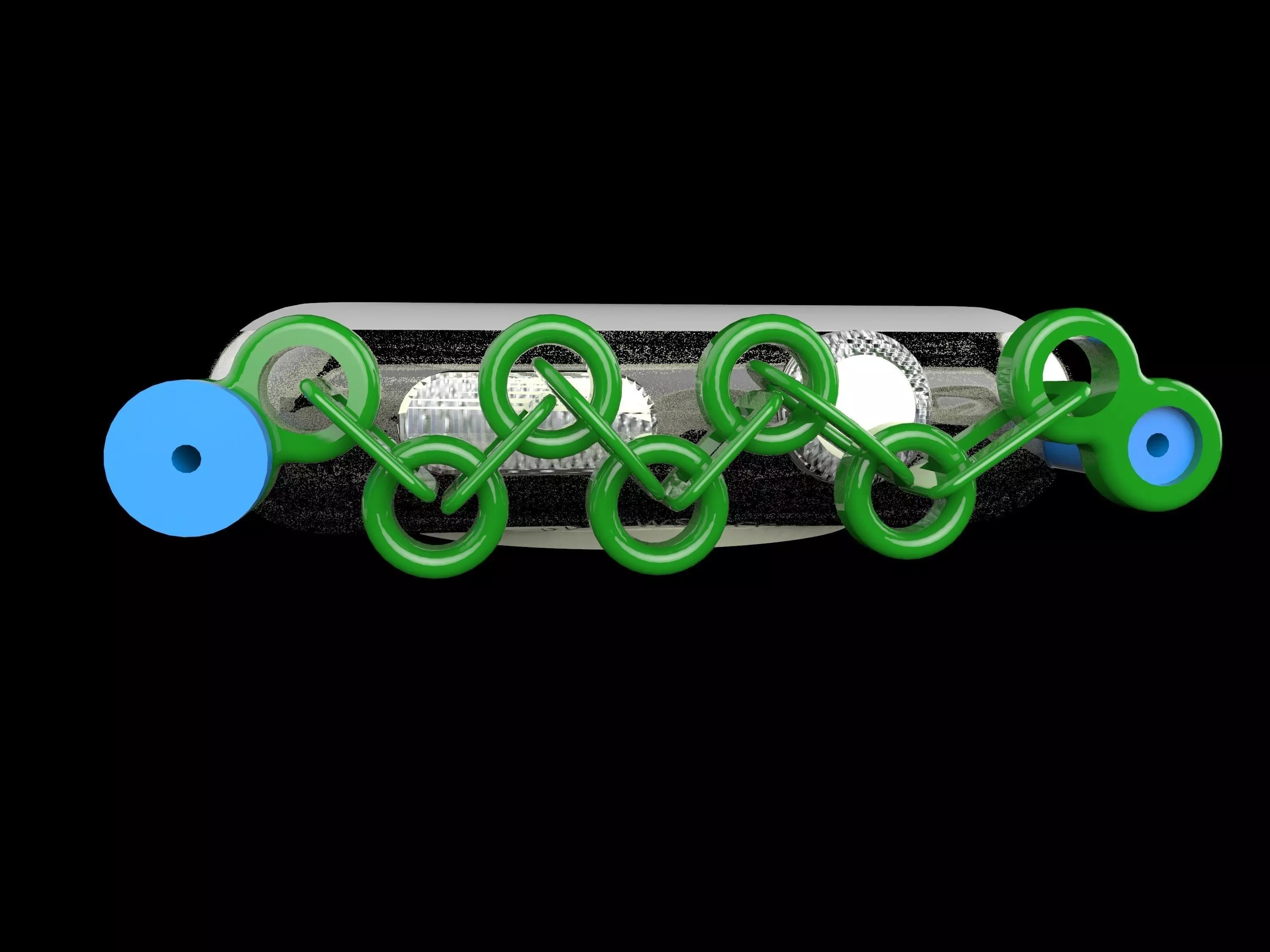 Locket for apple watch 3D print model_0