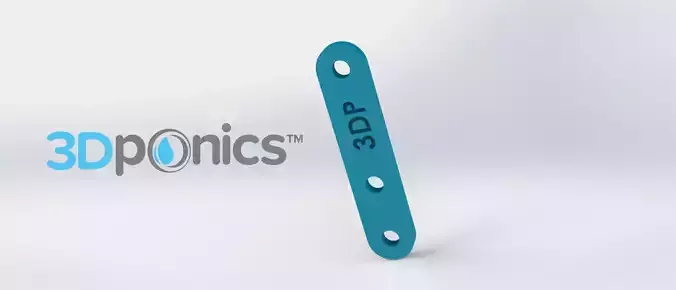 Spacer - 3Dponics Drip Hydroponics Free 3D print model