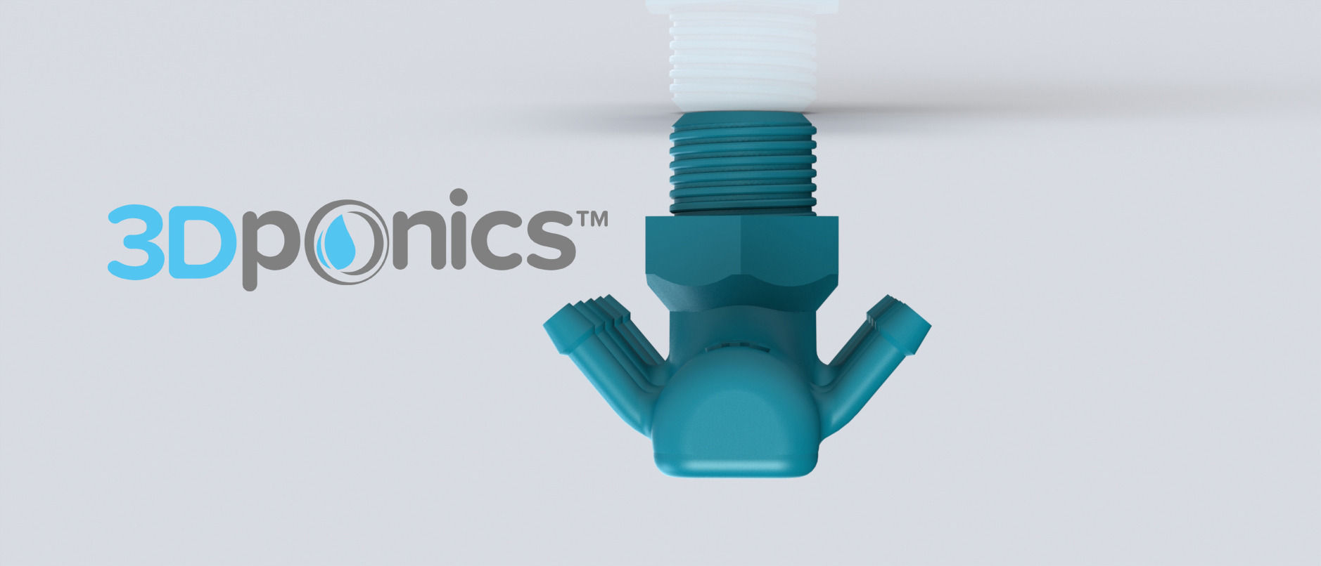 Pump Connector - 3Dponics Drip Hydroponics Free 3D print model_2