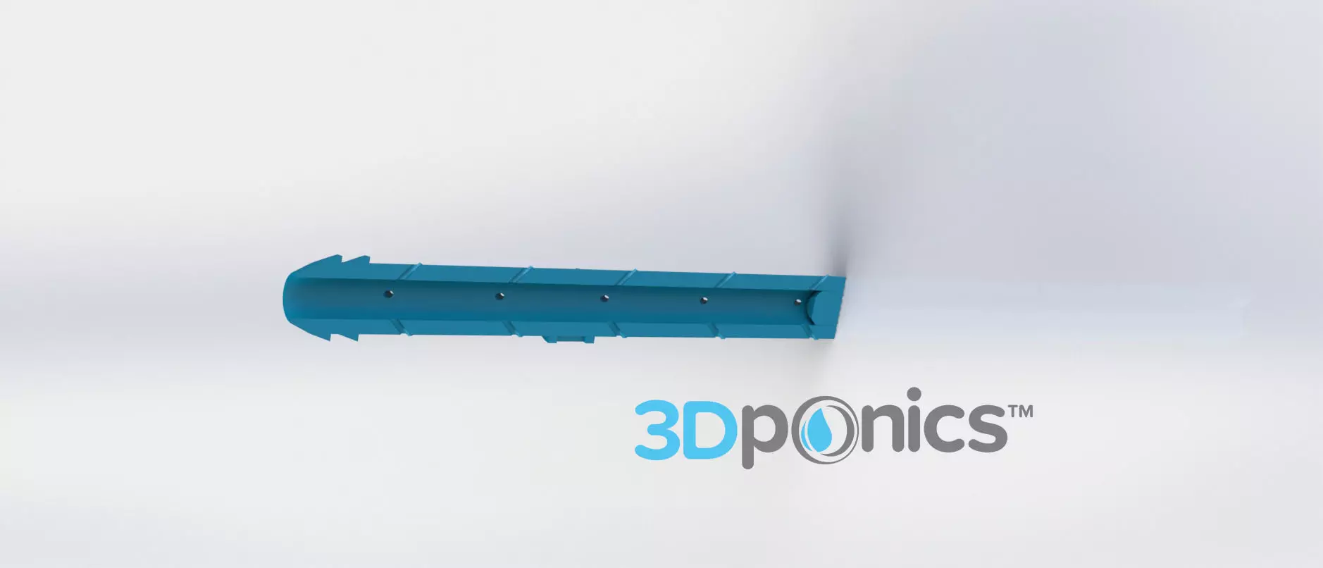 Sprinkler for Roots 3-8 inch - 3Dponics Drip Hydroponics Free 3D print model_0