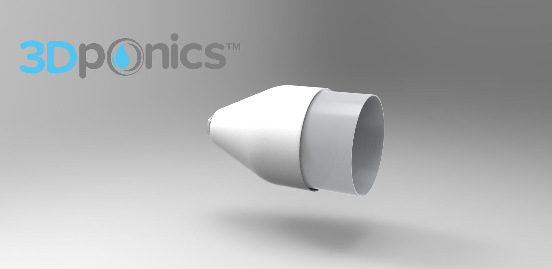 Bottle Sleeve - 3Dponics Drip Hydroponics Free 3D print model_1