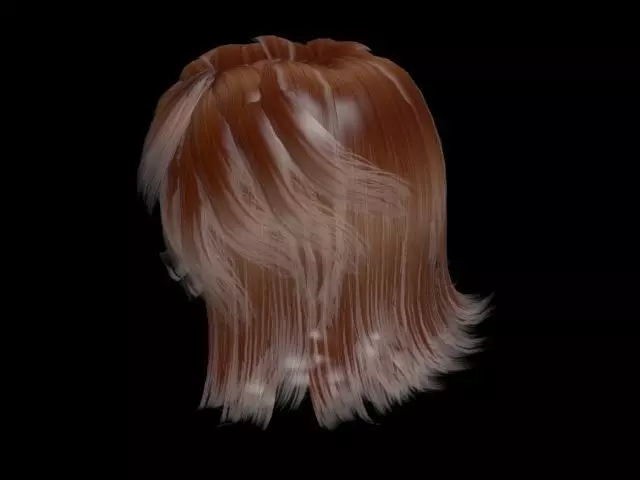 Short Haircut 3D model
