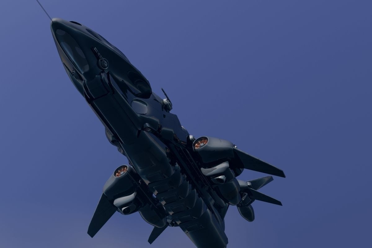 Federation Cargo Military 3D model_5